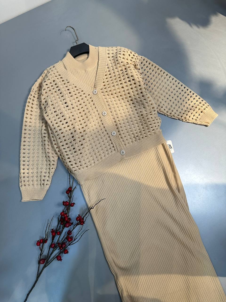 بافت دوتیکه پانچ زنانه